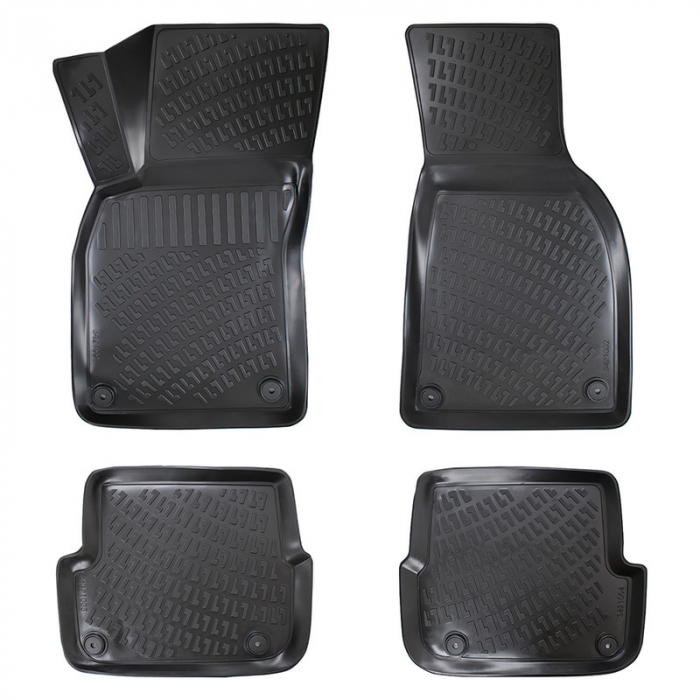 Set 4 Covorase Auto din Cauciuc pentru Audi A6 C6 (Typ 4F) (2004-2011) [2]