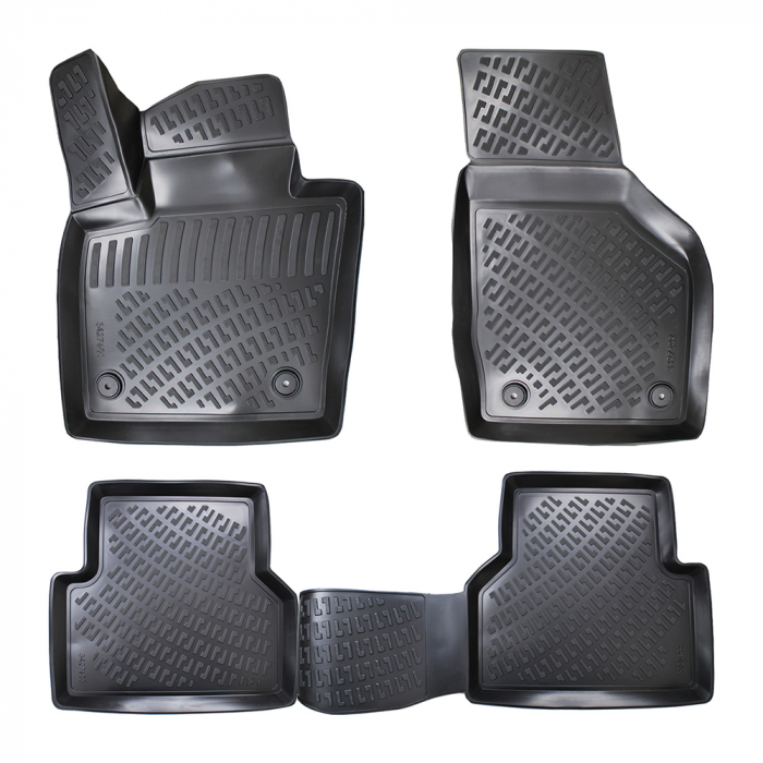 Set 4 Covorase Auto din Cauciuc pentru Audi Q3 I (8U) (2011-2018) [5]