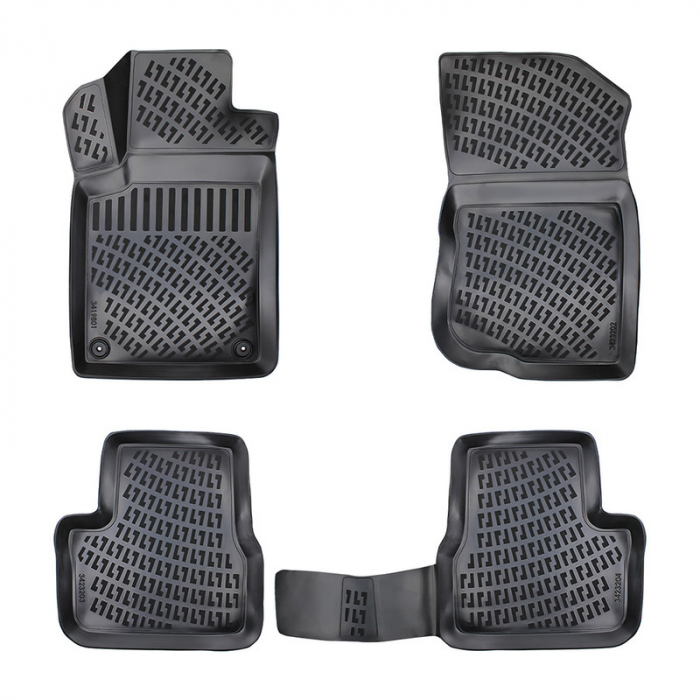 Set 4 Covorase Auto din Cauciuc pentru Citroen C3 II  (2009-2016) [4]