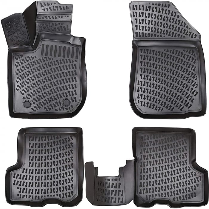 Set 4 Covorase Auto din Cauciuc pentru Dacia Sandero II (2012-2020) [5]