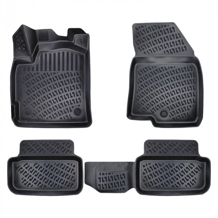 Set 4 Covorase Auto din Cauciuc pentru Dacia Sandero Stepway Comfort (2020-) [2]