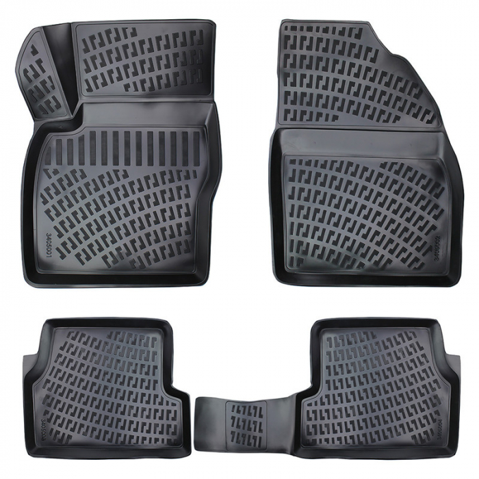 Set 4 Covorase Auto din Cauciuc pentru Ford Focus I (1998-2007) [2]