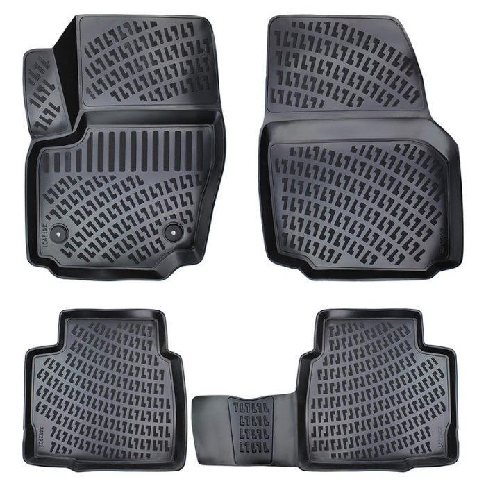 Set 4 Covorase Auto din Cauciuc pentru Ford Mondeo IV (2007-2014) [2]