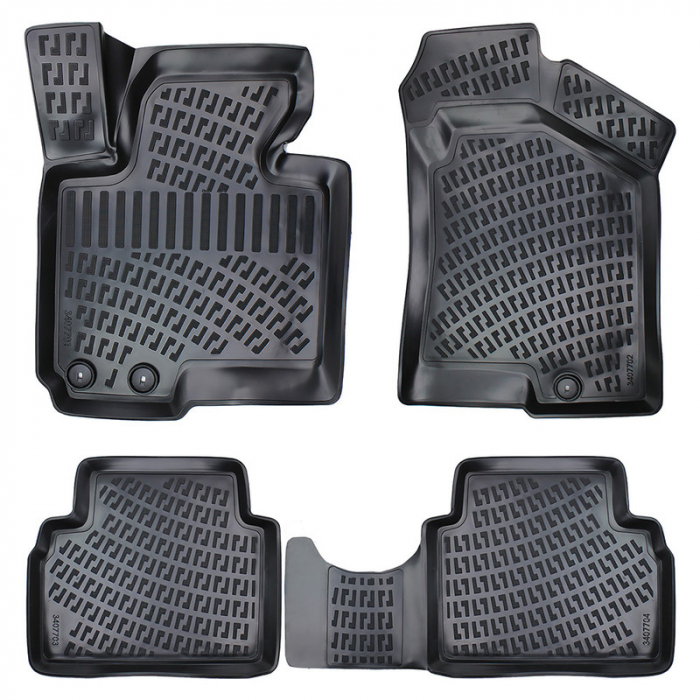 Set 4 Covorase Auto din Cauciuc pentru Kia Sportage III (2010-2015) [2]