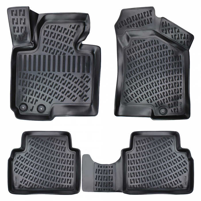 Set 4 Covorase Auto din Cauciuc pentru Kia Sportage III (2010-2015) [1]