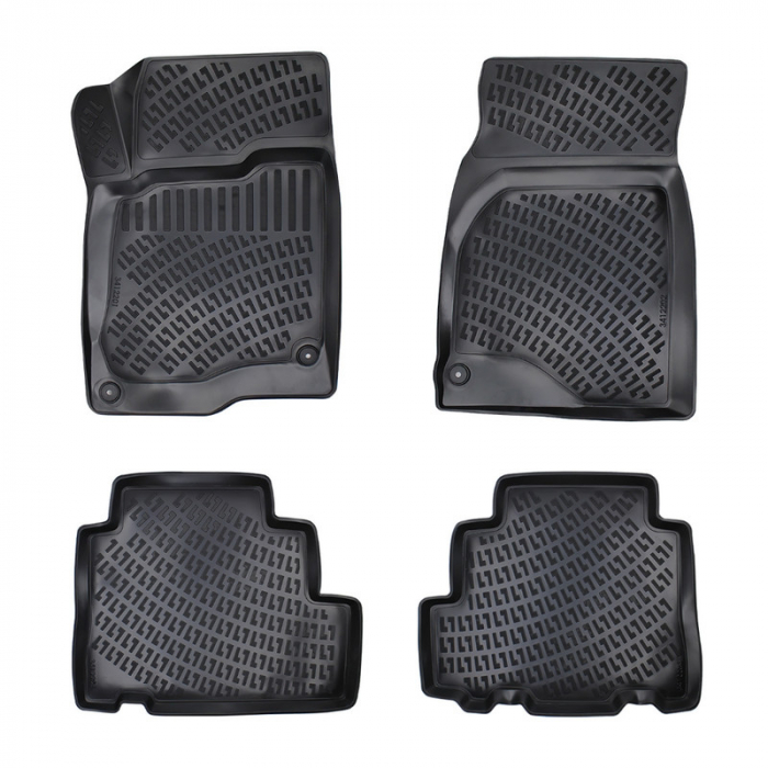 Set 4 Covorase Auto din Cauciuc pentru Opel Antara (2007-) [2]