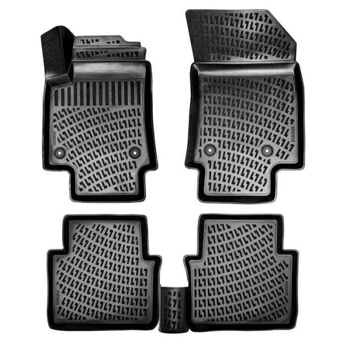 Set 4 Covorase Auto din Cauciuc pentru Opel Crossland X (2017-) [2]