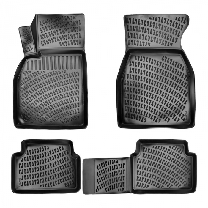 Set 4 Covorase Auto din Cauciuc pentru Renault Megane 2 Sedan (2002-2009) [2]