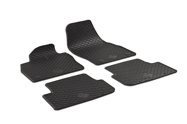 Set 4 Covorase Auto din Cauciuc pentru Seat Ibiza (2017-).Arona (2017-).Vw Polo (2017-). Audi A1 (2018-) [9]