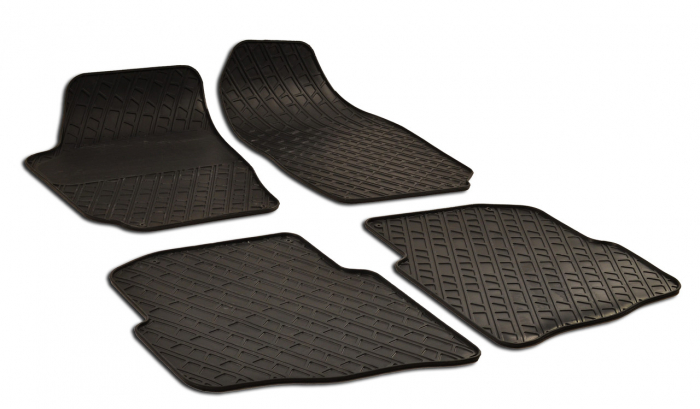 Set 4 Covorase Auto din Cauciuc pentru Skoda Fabia (2000-2007) [2]
