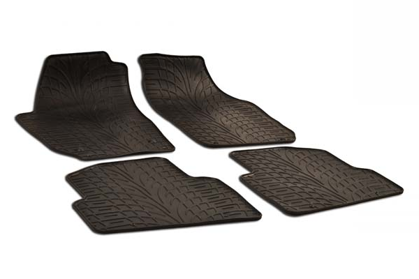 Set 4 Covorase Auto din Cauciuc pentru Skoda Fabia II (2007-2014) [9]