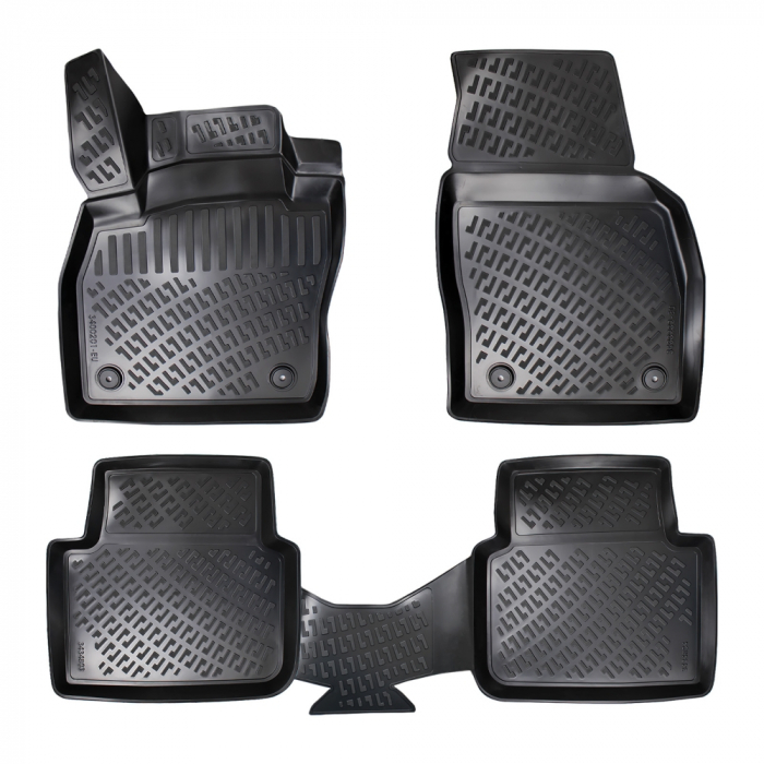 Set 4 Covorase Auto din Cauciuc pentru Skoda Kamiq (2019-) [5]
