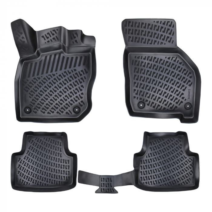 Set 4 Covorase Auto din Cauciuc pentru Skoda Octavia IV (2020-) [5]