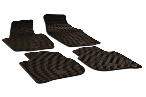 Set 4 Covorase Auto din Cauciuc pentru Skoda Rapid (2012-).Seat Toledo (2012-) [9]