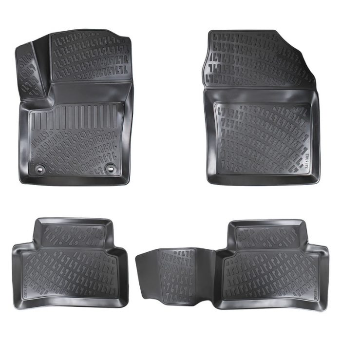 Set 4 Covorase Auto din Cauciuc pentru Toyota C-Hr 2Wd / 4Wd (2016-) [2]