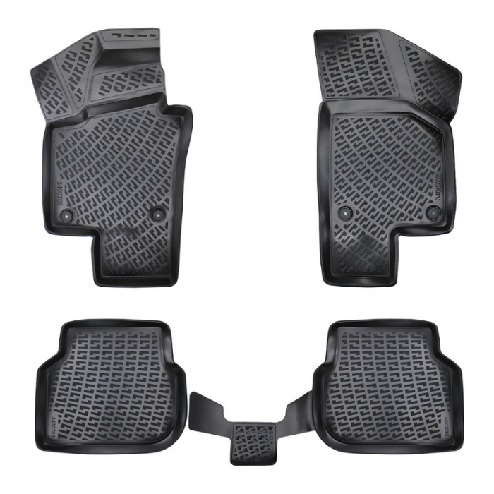 Set 4 Covorase Auto din Cauciuc pentru Volkswagen Jetta VI (2011-2019) [2]