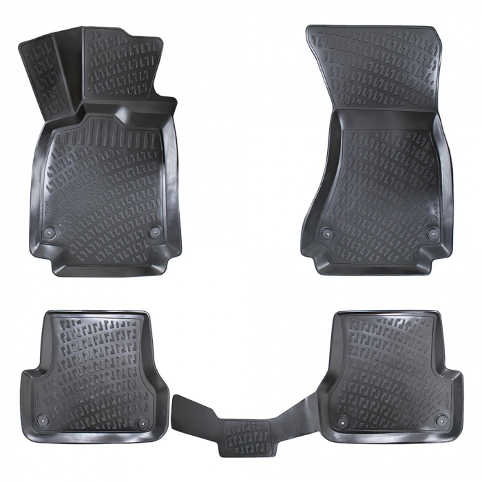 Set 5 Covorase Auto din Cauciuc pentru Audi A7 I (Type 4G8) (2010-2017) [1]