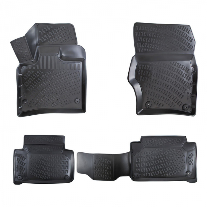 Set 5 Covorase Auto din Cauciuc pentru Audi Q7 I (Typ 4L) (2005-2015) [2]
