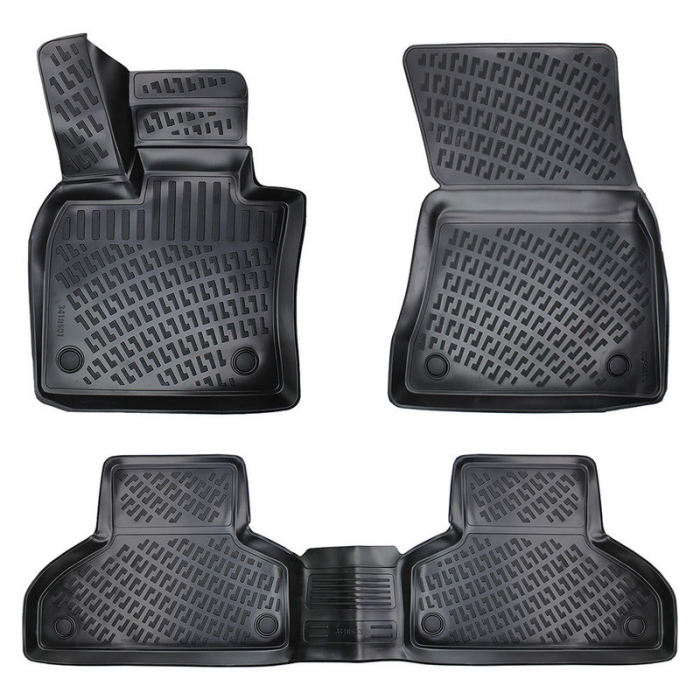 Set 5 Covorase Auto din Cauciuc pentru Bmw II X6 F16 (2015-2020) [2]