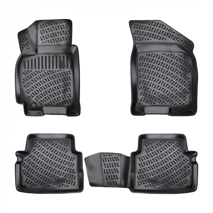 Set 5 Covorase Auto din Cauciuc pentru Chevrolet Aveo I (2002-2011) [2]