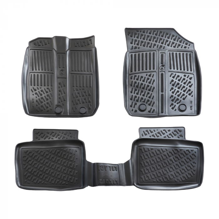 Set 5 Covorase Auto din Cauciuc pentru Dacia Spring Eelectric (2022-) [5]