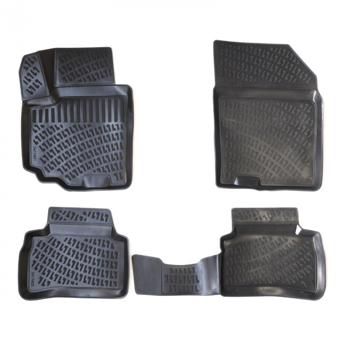 Set 5 Covorase Auto din Cauciuc pentru Suzuki Swift III (2010-2017) [2]