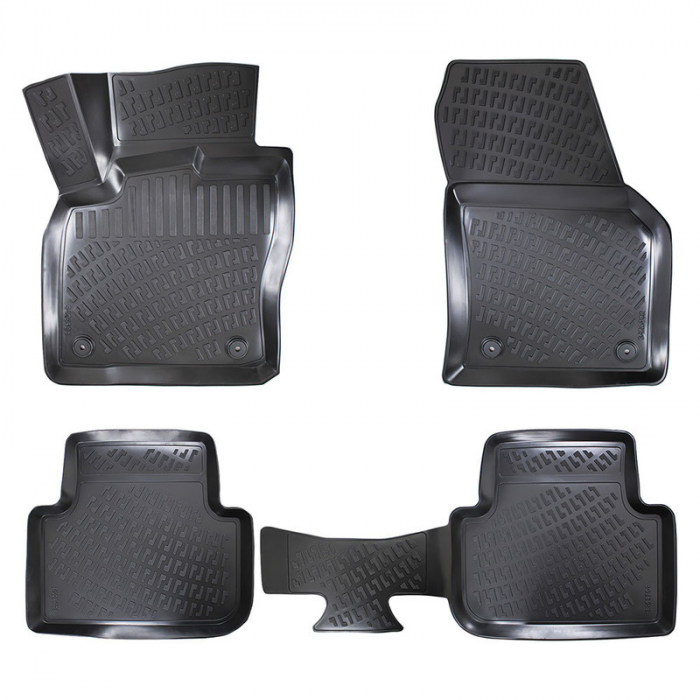 Set 5 Covorase Auto din Cauciuc pentru Volkswagen Tiguan II (2016-) [2]
