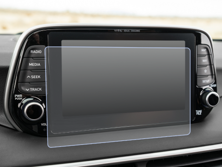 Folii de Protectie Navigatii Auto - Folie de Protectie pentru Display Navigatie 8.0 inch Hyundai Tucson 2019+ - HD-Premium 