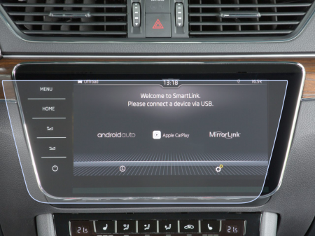 Folii de Protectie Navigatii Auto - Folie de Protectie pentru Display Navigatie 9.2 inch Skoda Superb 2018+ - HD-Premium 