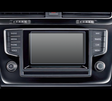 Folii de Protectie Navigatii Auto - Folie de Protectie pentru Display Navigatie Discover Media MIB1 Volkswagen Passat B8 2015+ - HD-Premium 