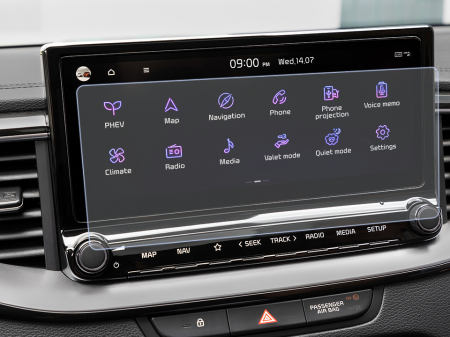 Pentru Navigatii Auto Originale - Folie de Protectie pentru Display Navigatie Kia PRO Ceed GT 2023+ - HD-Premium 