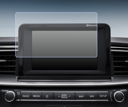 Pentru Navigatii Auto Originale - Folie de Protectie pentru Display Navigatie Kia XCeed 2020+ - HD-Premium 