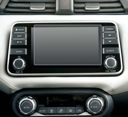 Folii de Protectie Navigatii Auto - Folie de Protectie pentru Display Navigatie Nissan Micra 2017+ - HD-Premium 