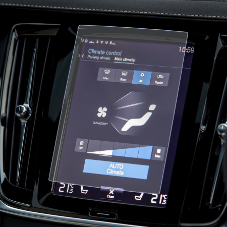 Pentru Navigatii Auto Originale - Folie de Protectie pentru Display Navigatie Volvo S90 2018+ - HD-Premium 