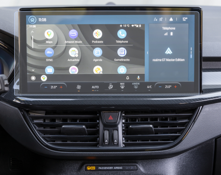 Folii de Protectie Navigatii Auto - Folie de Protectie pentru Navigatie Navi Sync 4 13.2 inch Ford Focus 2022+ - HD-Premium 