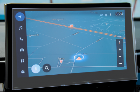 Pentru Navigatii Auto Originale - Folie de Protectie pentru Navigatie Toyota Corolla Cross 2022+ - HD-Premium 