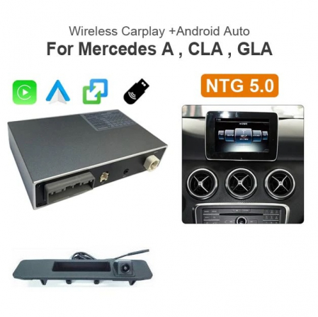 Carplay / Android - Interfata Camera Marsarier Mercedes NTG 5.0 cu Apple CarPlay si Android Auto