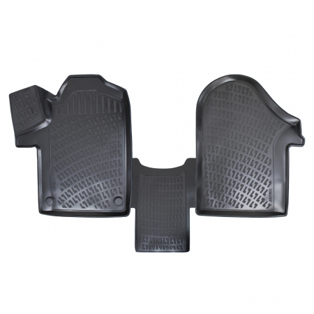 Set 3 Covorase Auto din Cauciuc pentru Mercedes Vito / Viano W639 (2003-2014) [4]