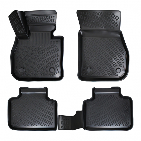 Set 4 Covorase Auto din Cauciuc pentru Bmw 2 Active Tourer F45 (2014-)