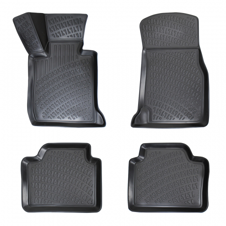 BMW - Set 4 Covorase Auto din Cauciuc pentru Bmw 3 E90 / E91 / E92 / E93  (2006-2013)