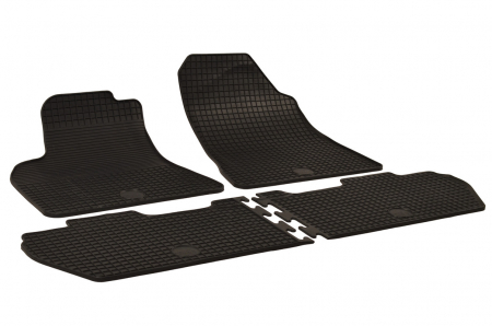 Set 4 Covorase Auto din Cauciuc pentru Citroen Berlingo (2008-2015)/(2015-2018) Peugeot Partner(2008-2018)