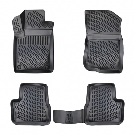 Set 4 Covorase Auto din Cauciuc pentru Citroen C3 II  (2009-2016) [2]