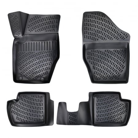 CITROEN - Set 4 Covorase Auto din Cauciuc pentru Citroen C4 I (2004-2010)