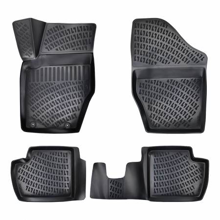 Set 4 Covorase Auto din Cauciuc pentru Citroen C4 I (2004-2010) [4]