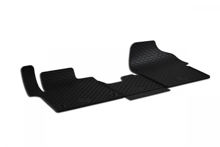 Set 4 Covorase Auto din Cauciuc pentru Citroen Jumpy. Spacetourer (2016-)  Peugeot Expert/ Traveller (2016-)  Opel Zafira Life (2016-). Vivaro C (2019-)  Toyota  Proace/ Proace Verso (2016-) - 3Pcs