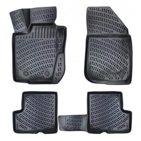 DACIA - Set 4 Covorase Auto din Cauciuc pentru Dacia Logan I  (2004-2012)