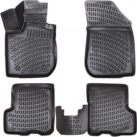 Set 4 Covorase Auto din Cauciuc pentru Dacia Sandero II (2012-2020) [4]