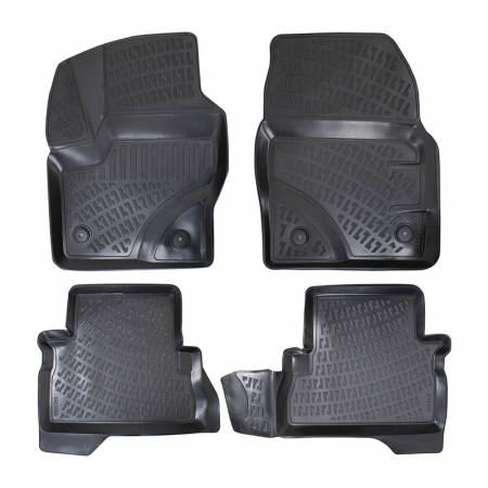 Set 4 Covorase Auto din Cauciuc pentru Ford C-Max II (2011-2019)