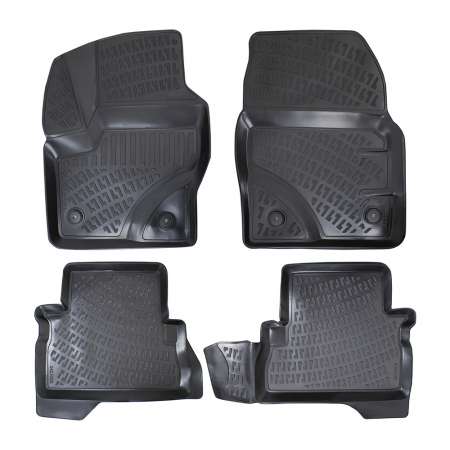 Set 4 Covorase Auto din Cauciuc pentru Ford C-Max II (2011-2019) [3]