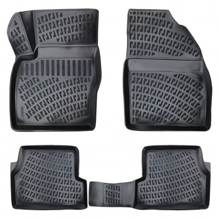 FORD - Set 4 Covorase Auto din Cauciuc pentru Ford Focus II (2004-2011)